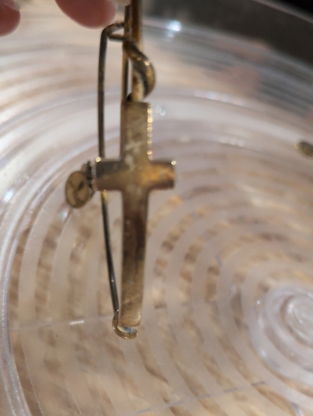 Alex and Ani Gold Cross Expandable Bracelet